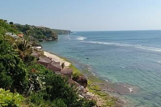 Dijual Tanah Pinggir Tebing Cliff Front di Pantai Bingin Pecatu Bali