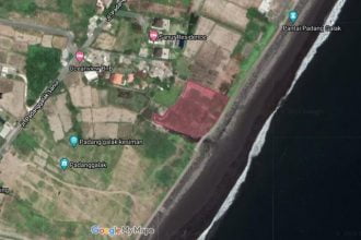 Dijual Tanah Pinggir Pantai di Sanur Padang Galak