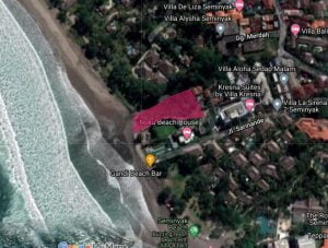 Dijual Tanah Pinggir Pantai di Seminyak (5)