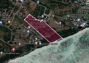 Dijual Tanah Pinggir Tebing Cliff Front di Sawangan Nusa Dua