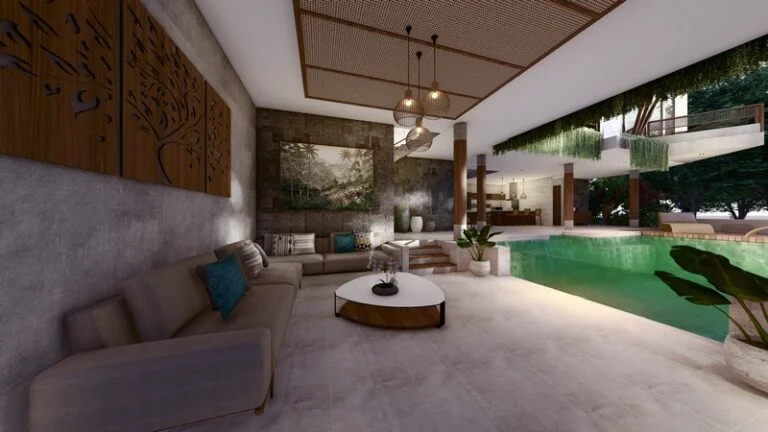 villa taman famindo pantai batu mejan canggu 3 bedroom