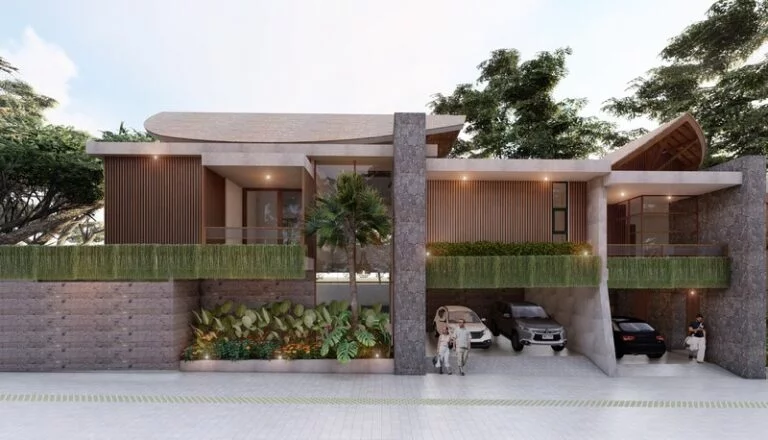villa taman famindo pantai batu mejan canggu 3 bedroom