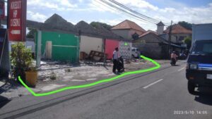 Dijual Tanah di Jalan Raya Batur Sari Sanur