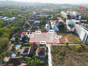 Dijual Tanah di Belakang Hotel Max One Jimbaran Jl Uluwatu (2)