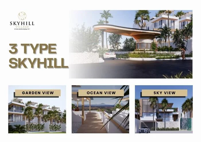 Tipe Villa Skyhill Village Bali