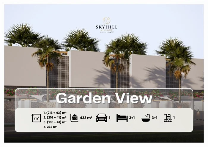 Tipe Garden View Skyhill Village Bali