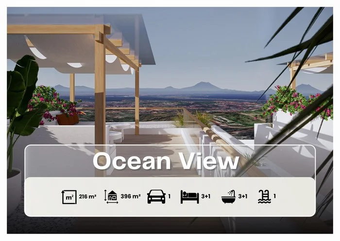 Tipe Ocean View Skyhill Village Bali