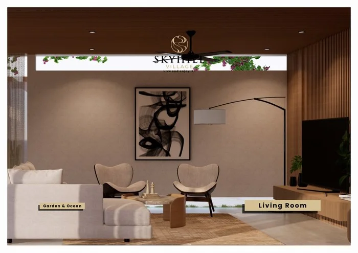 Interior dan Exterior Tipe Tiper garden & Ocean View Skyhill Village Bali