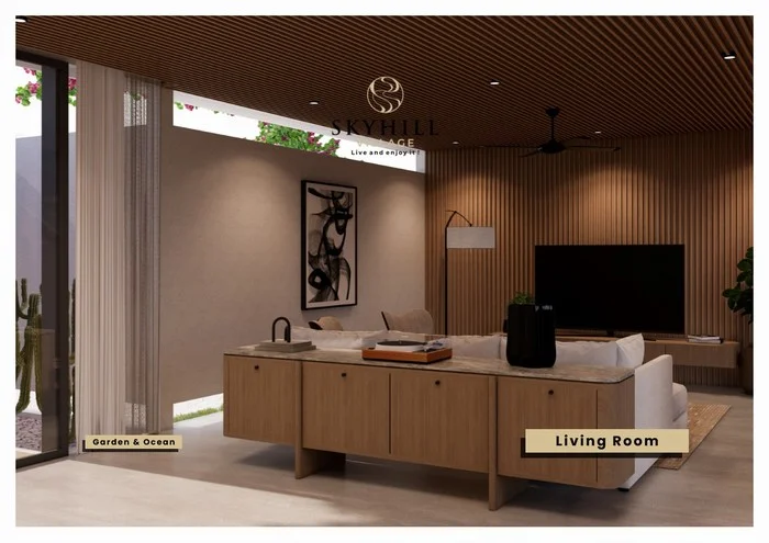 Interior dan Exterior Tipe Tiper garden & Ocean View Skyhill Village Bali
