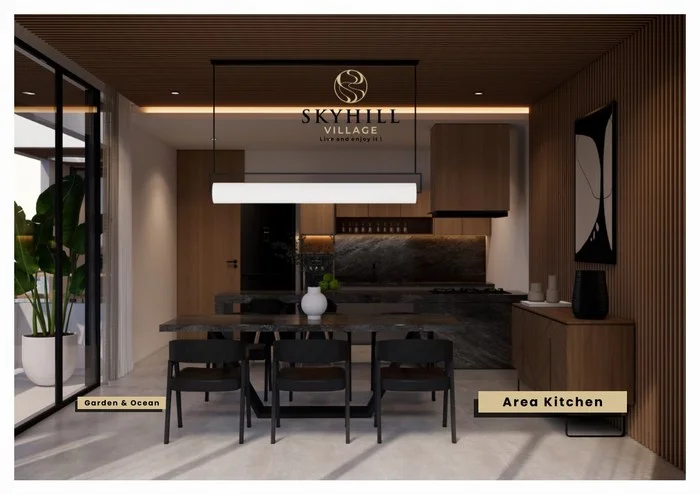 Interior dan Exterior Tipe Tiper garden & Ocean View Skyhill Village Bali