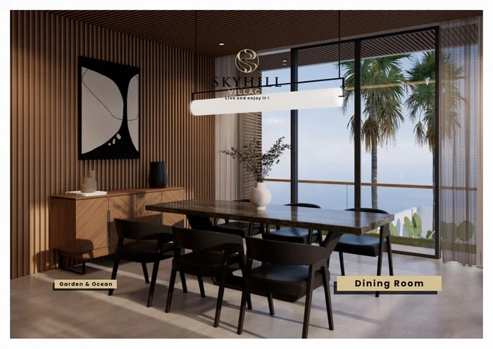 Interior dan Exterior Tipe Tiper garden & Ocean View Skyhill Village Bali