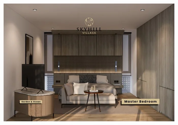 Interior dan Exterior Tipe Tiper garden & Ocean View Skyhill Village Bali