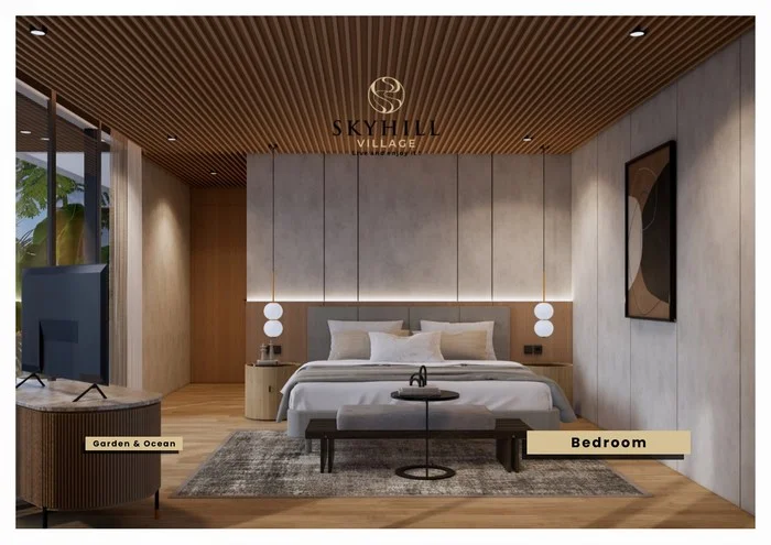 Interior dan Exterior Tipe Tiper garden & Ocean View Skyhill Village Bali