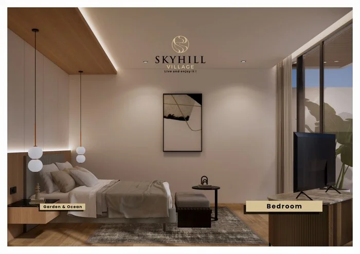 Interior dan Exterior Tipe Tiper garden & Ocean View Skyhill Village Bali