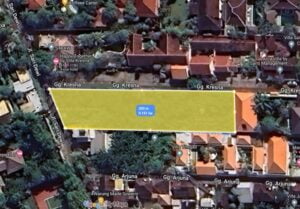 Dijual Tanah di Jalan Sari Dewi Seminyak Gang Kresna