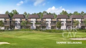 The Links Type Villa Belakang Langsung Lapangan Golf