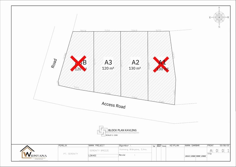 Update Stok Serenity Breeze Nusa Dua September 2025