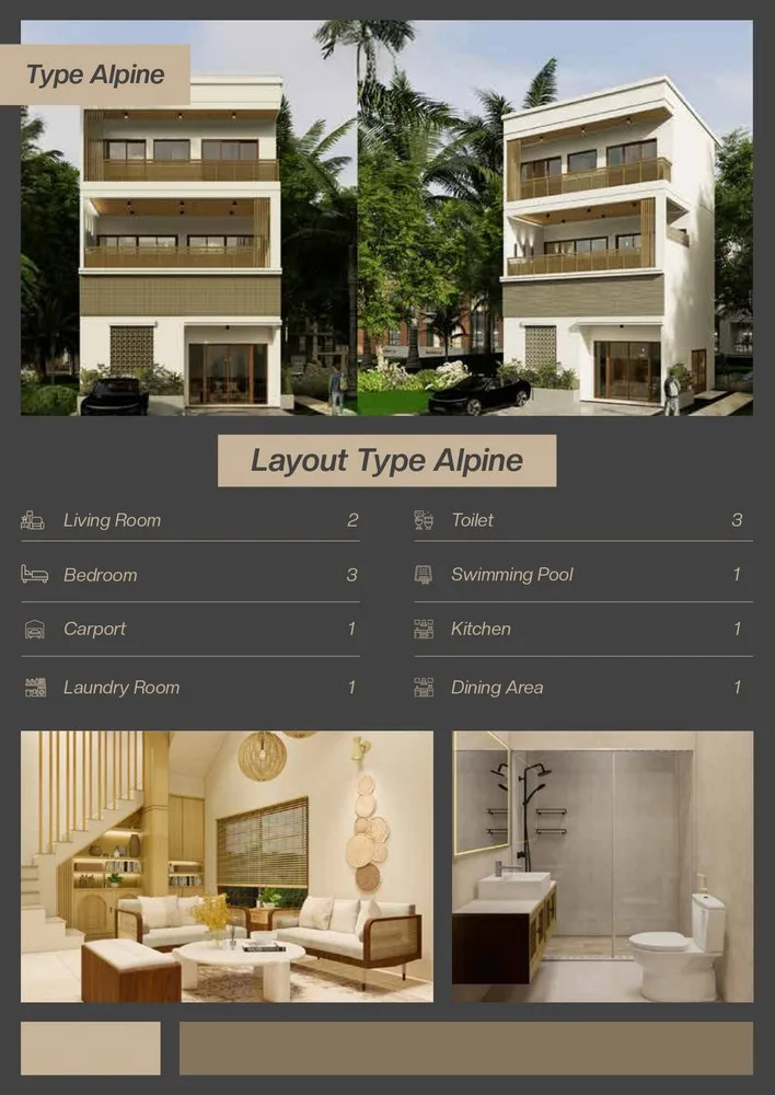 Aramaya Jimbaran Villa Type Alpine