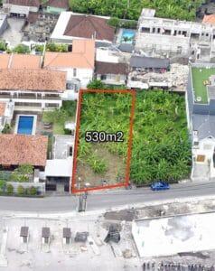 dijual tanah dekat Finns Beach Club