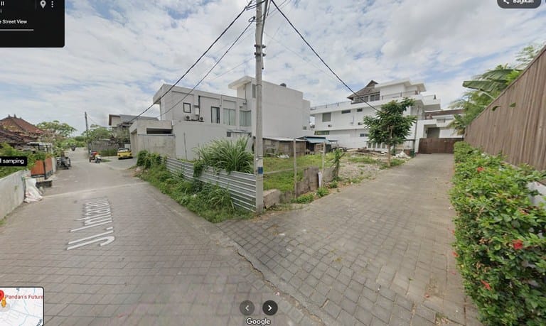 dijual tanah untuk villa di jalan intaran II tumbak bayuh