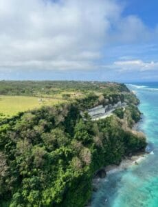 dijual tanah pinggir tebing pantai pandawa