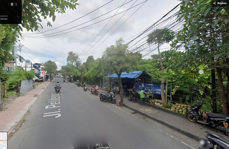 Dijual Tanah Jalan Petitenget Seminyak Komersial Area