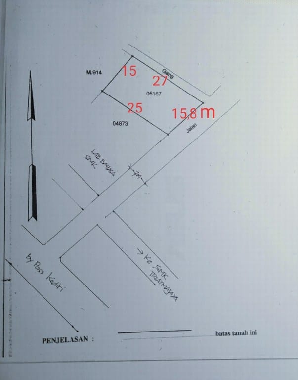 dijual tanah dekat Rumah sakit Kasih Ibu Tabanan