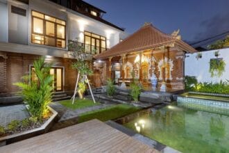 Villa tradisional Bali dijual