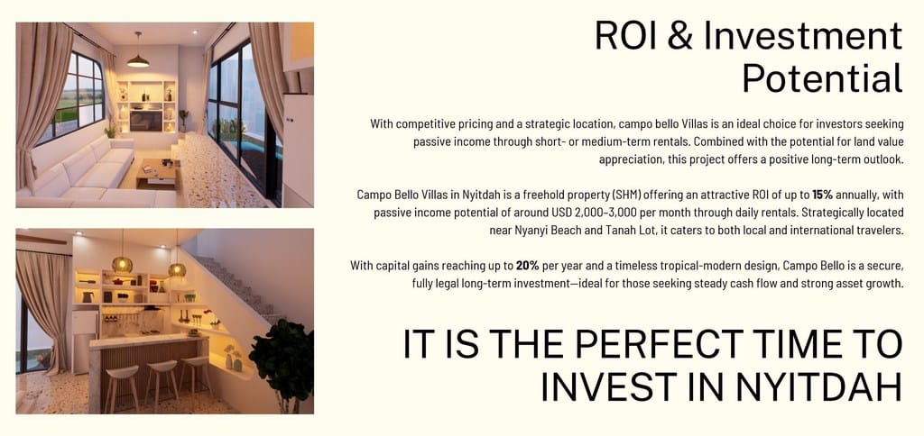 Investasi properti di Kedungu Bali