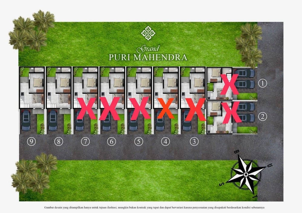 Dijual rumah baru Mahendradata Denpasar