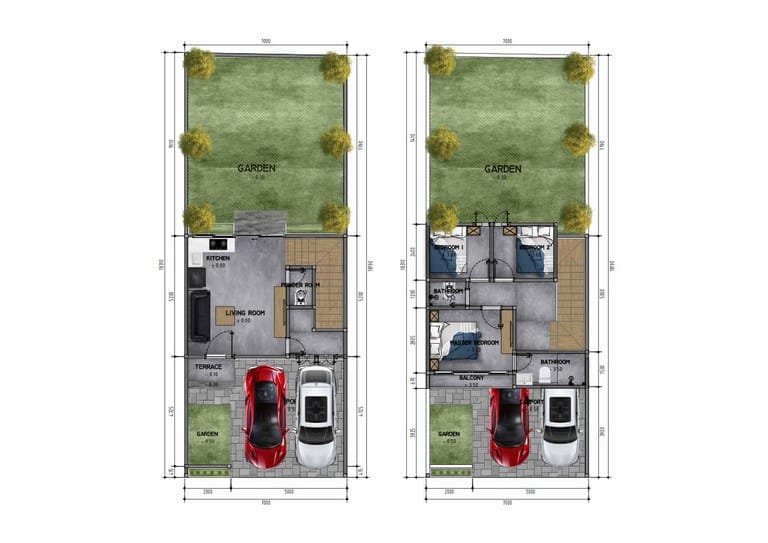 Rumah dijual dekat Mall Level 21 Denpasar