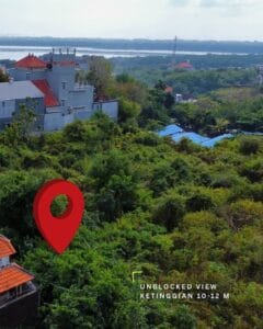 dijual tanah view laut di nusa dua