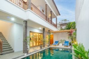 Beach-access villa for sale near Pererenan