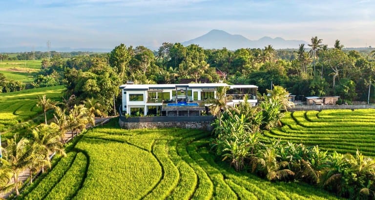 Villa dengan rice field view Tabanan