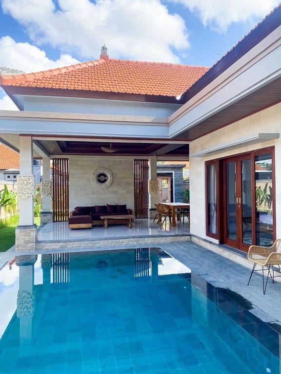 modern villa in Nusa Dua