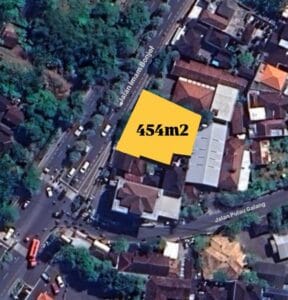 Dijual Tanah Jalan Imam Bonjol Denpasar Untuk Komersial