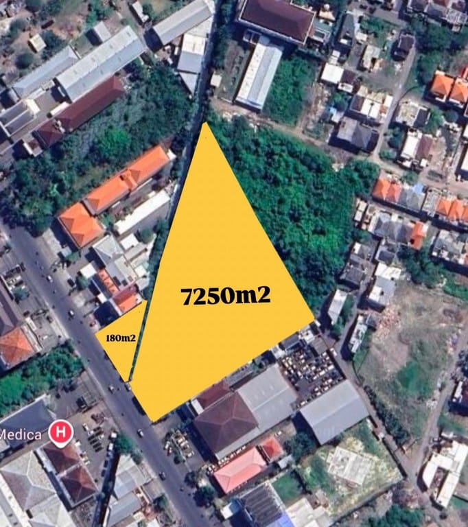 Dijual Tanah Komersial Teuku Umar Barat