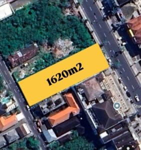 Dijual Tanah Pinggir Jalan Dewi Sri Kuta