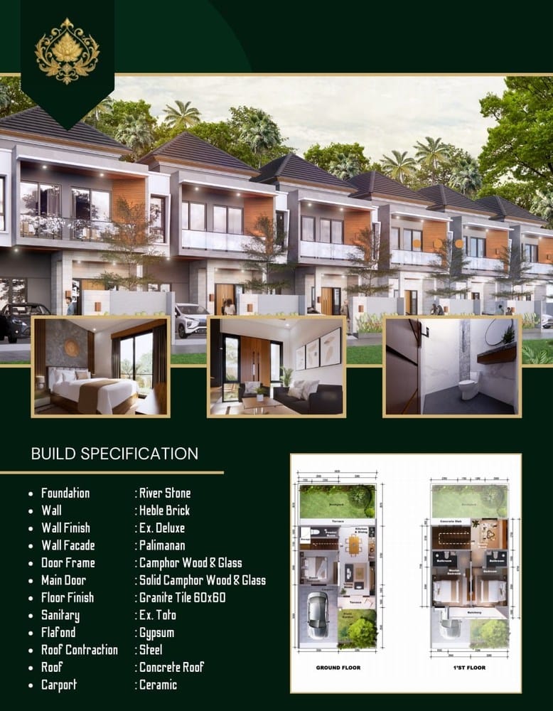 Spesifikasi bangunan nuansa Indraswari residence