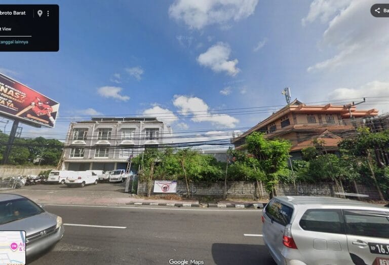 Dijual Tanah Jalan Gatot Subroto Barat Lokasi Premium 960 M2