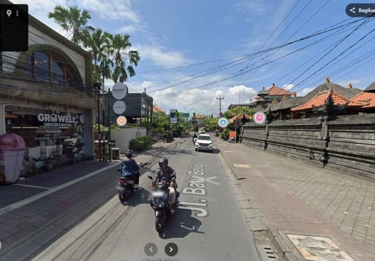 Dijual Tanah Pinggir Jalan Batu Belig Seminyak 400m2