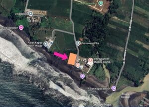 Jual Tanah Los Pantai Abian Kapas Beraban Tabanan 850 m2