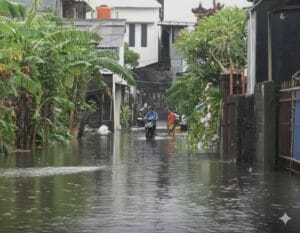 Waspada 33 Titik Banjir Denpasar