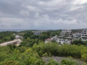 Peta lokasi tanah pinggir pantai Bali di area Ungasan yang cocok untuk pengembangan properti komersial akomodasi pariwisata.