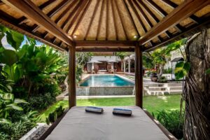 Interior Open Living Area Villa Dijual di Ungasan Bali Fully Furnished Modern