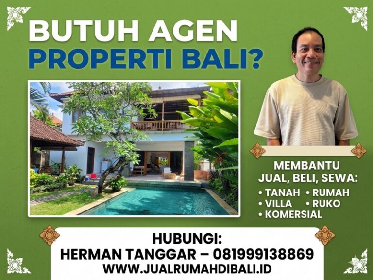 butuh agen properti bali