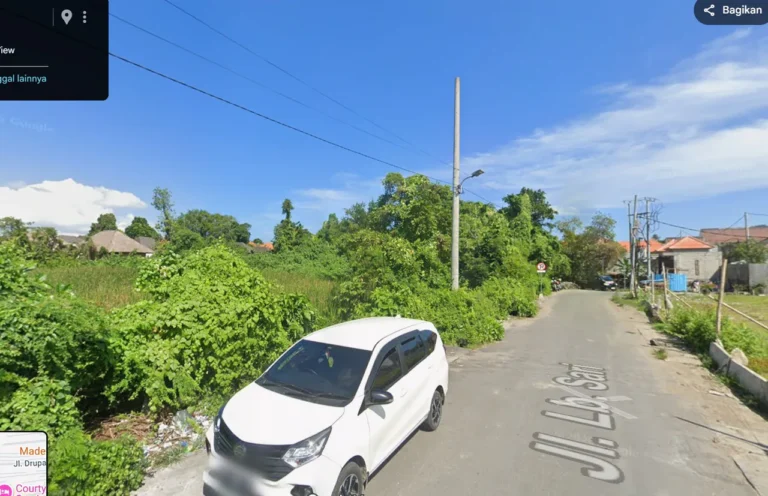 Dijual Tanah di Jalan Lebak Sari Seminyak 350 meter dari Pantai