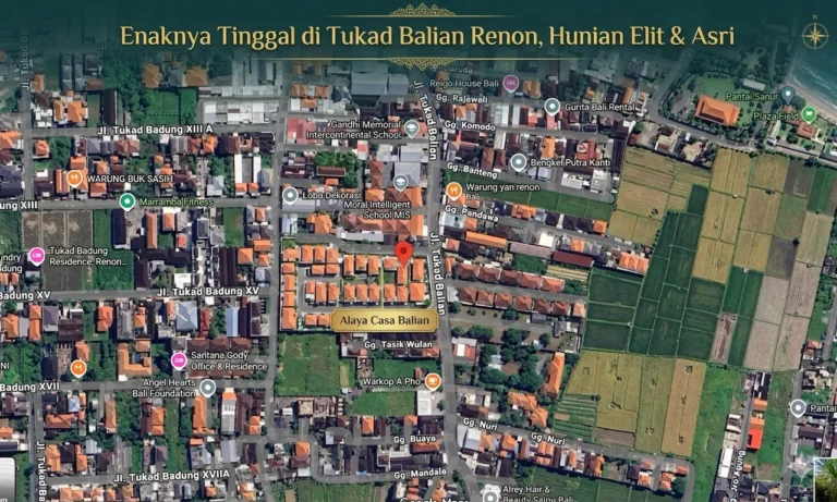 Enaknya Tinggal di Tukad Balian Renon Hunian Elit & Asri