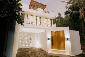 Hunian premium Pererenan, 3 kamar tidur dan rooftop luas.