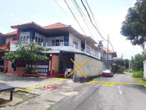 Rumah dijual di Jalan Merdeka Raya Kuta Belakang RS Siloam
